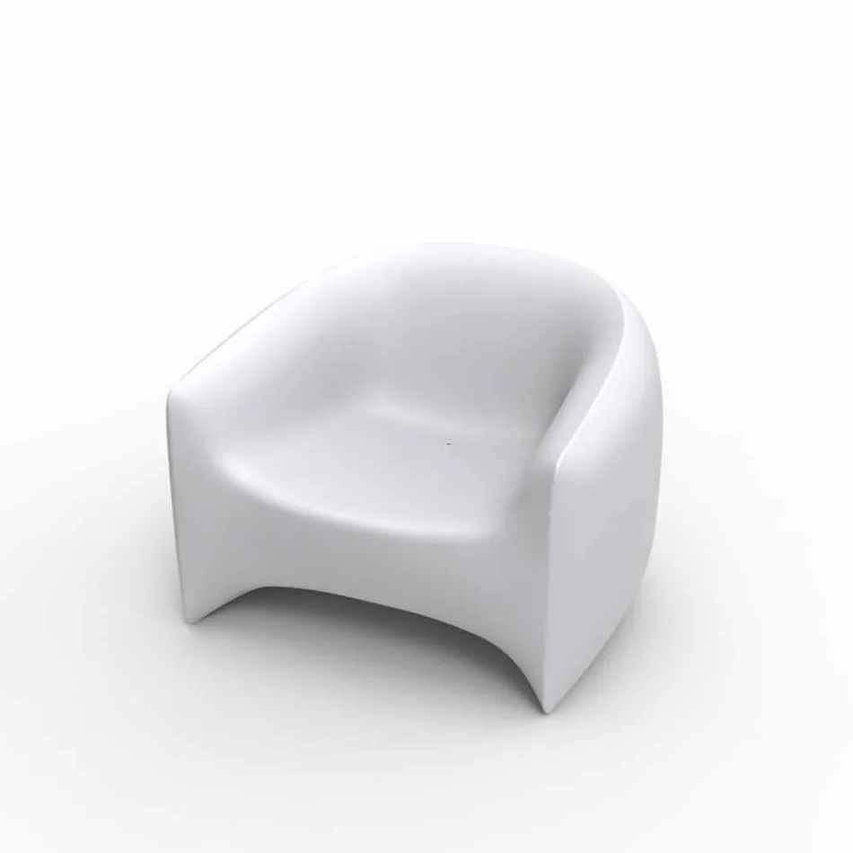 Blow Vondom Outdoor-Sessel aus Polyethylenharz, Design Viadurini