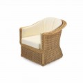 Outdoor Polyrattan Loungesessel handgeflochten Naomi