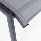 Liegender Outdoor-Sessel mit Aluminiumstruktur, Homemotion – Ursula Viadurini