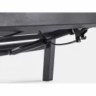 Liegender Outdoor-Sessel aus Stoff und Aluminium, 2 Stück - Nathy Viadurini