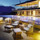 Varaschin Emma gepolsterter Außensessel mit modernem Design Viadurini