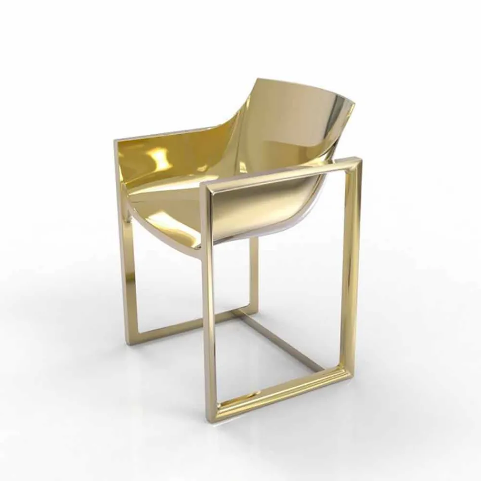 Gartensessel WallStreet Vondom aus Polypropylen und Glasfaser Viadurini