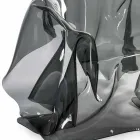 Moderner Design-Sessel aus rauchigem Plexiglas Paris, hergestellt in Italien Viadurini