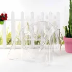 Moderner Design-Sessel aus transparentem Plexiglas Paris, hergestellt in Italien Viadurini