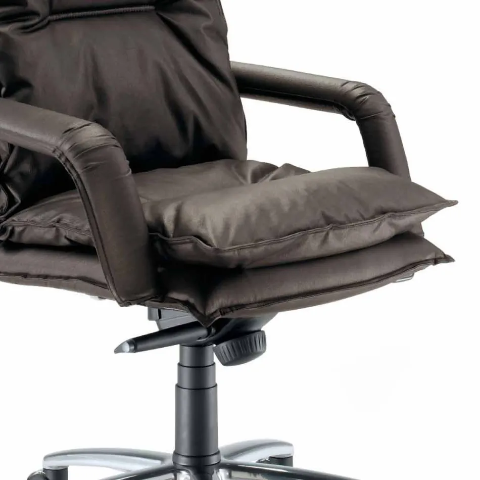 Directional Design Kunstledersessel made in Italy Gemma Viadurini