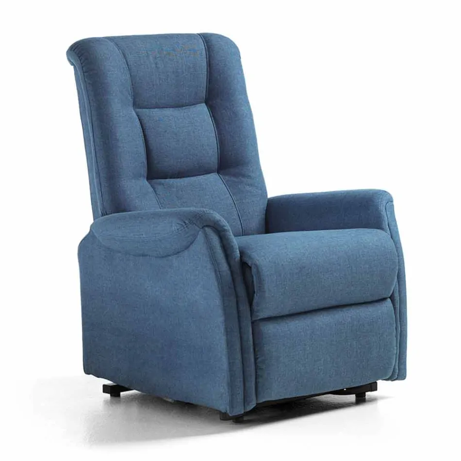 Electric Lift Armchair Relax Lift mit 2 modernen Luxusmotoren - Victoire Viadurini