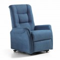 Lift Chair Relax Lift mit 2 Luxusmotoren aus Stoff - Victoire