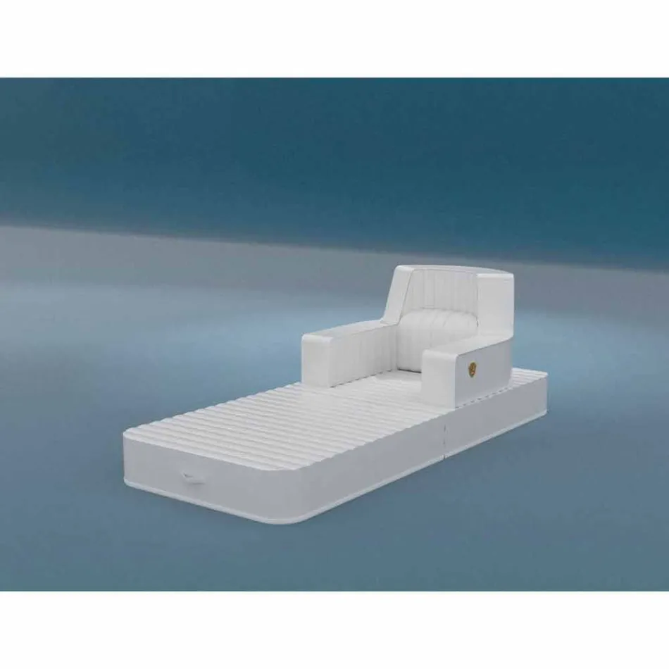 Trona Luxury Schwimmsessel weiß im Design, made in Italy Viadurini