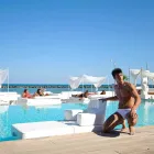 Trona Luxury Schwimmsessel weiß im Design, made in Italy Viadurini