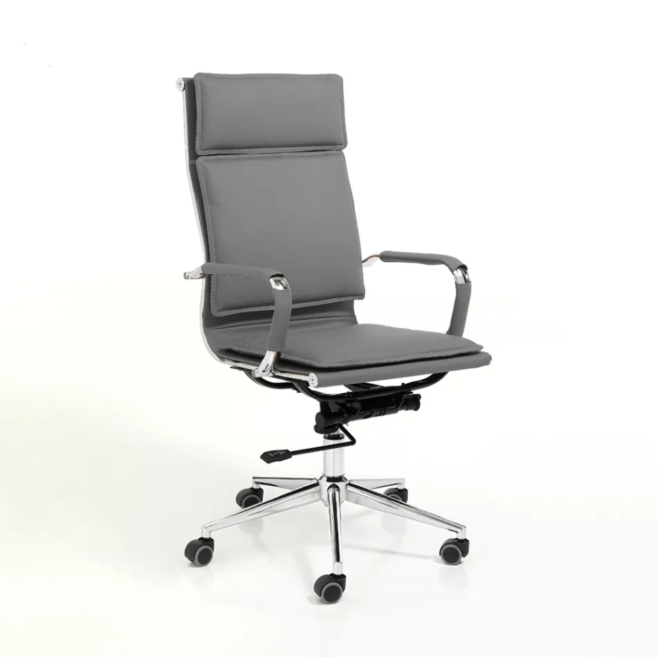 Kunstledersessel in 3 verschiedenen Ausführungen – Neon Viadurini