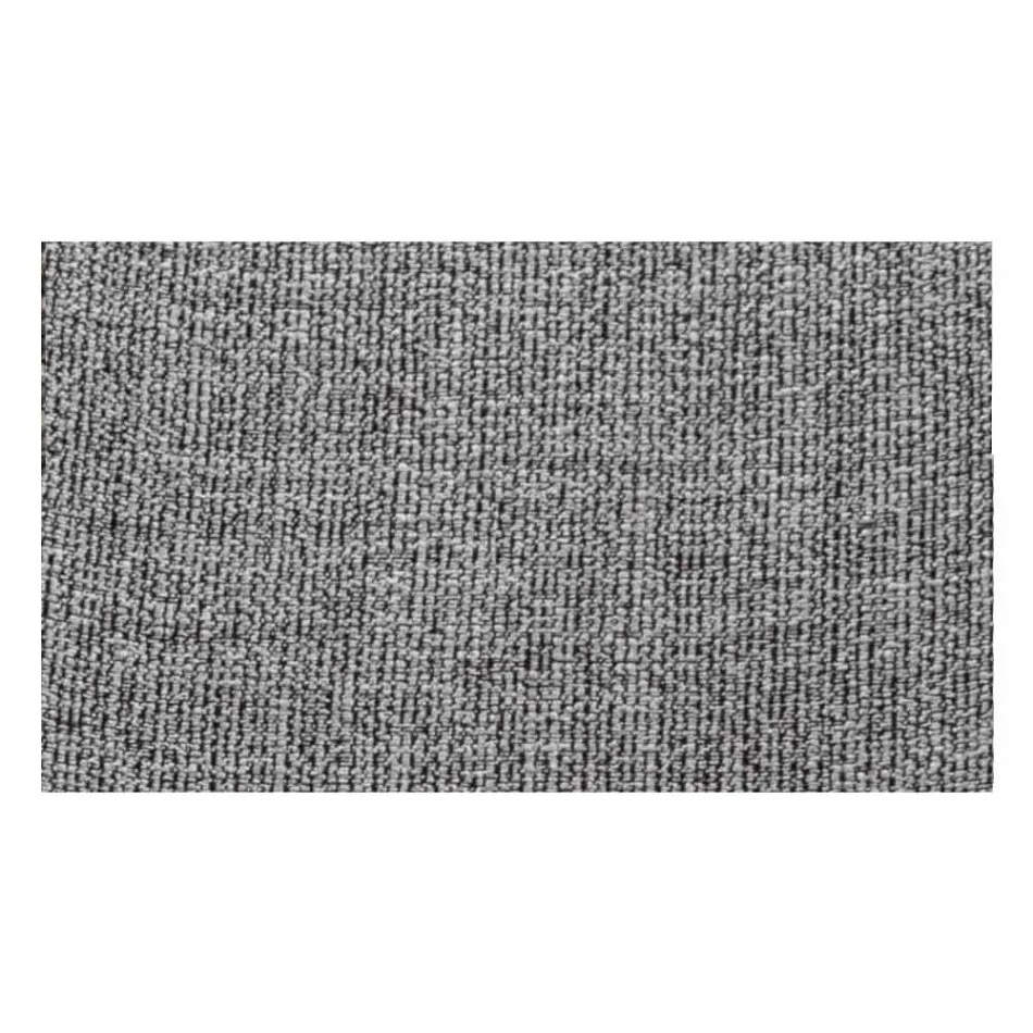 Stoffsessel mit drehbarer Basis aus Edelmetall Made in Italy - Papaya Viadurini