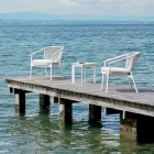 Garden Lounge Sessel Polsterstoff und Aluminium - Smart von Varaschin Viadurini