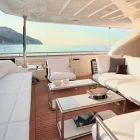 Moderner Design-Sessel aus Stahl und schwarzem oder weißem PVC für den Außenbereich - Ontario2 Viadurini