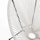 Moderner Design-Sessel für den Außenbereich aus lackiertem Stahl – Spumolizia Viadurini