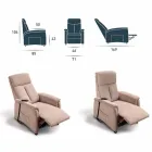 motorisierte Sessel alzapersona Via Venezia 1 Motor Viadurini