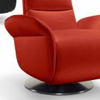 Relax-Sessel 2 Motoren drehen Leder / Stoff / Kunstleder modernes Bluma Viadurini