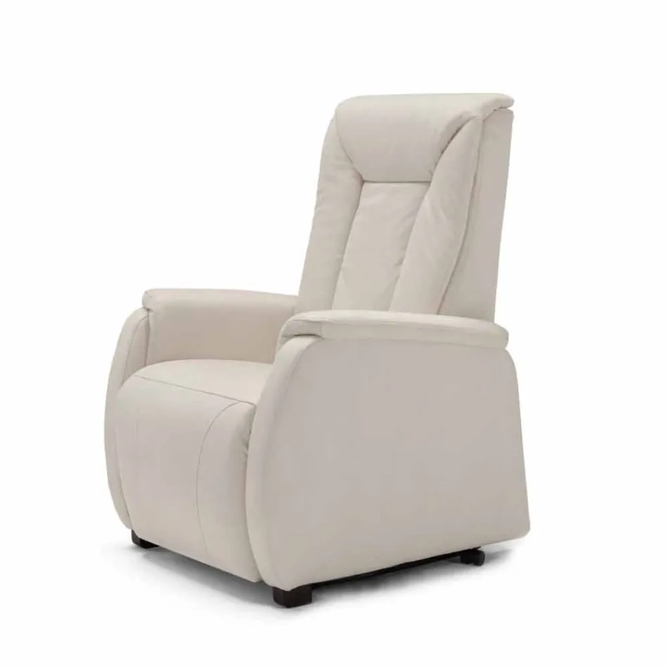 Relax Stuhl alzapersona 2 Design Motoren Rosa, made in Italy Viadurini