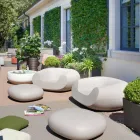 Farbiger runder Sessel Slide Chubby modernes Design aus Italien Viadurini