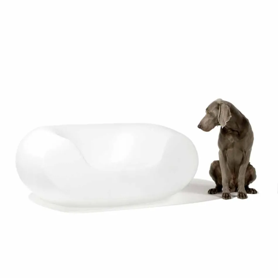 Farbiger runder Sessel Slide Chubby modernes Design aus Italien Viadurini