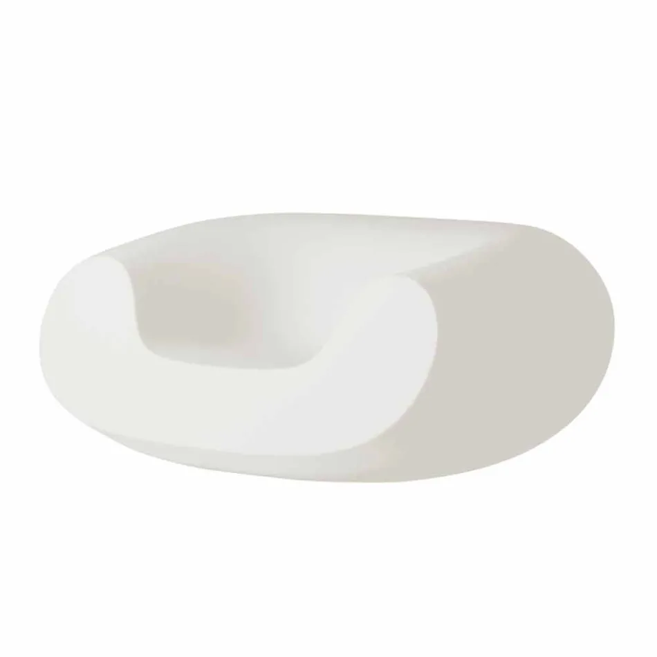 Farbiger runder Sessel Slide Chubby modernes Design aus Italien Viadurini