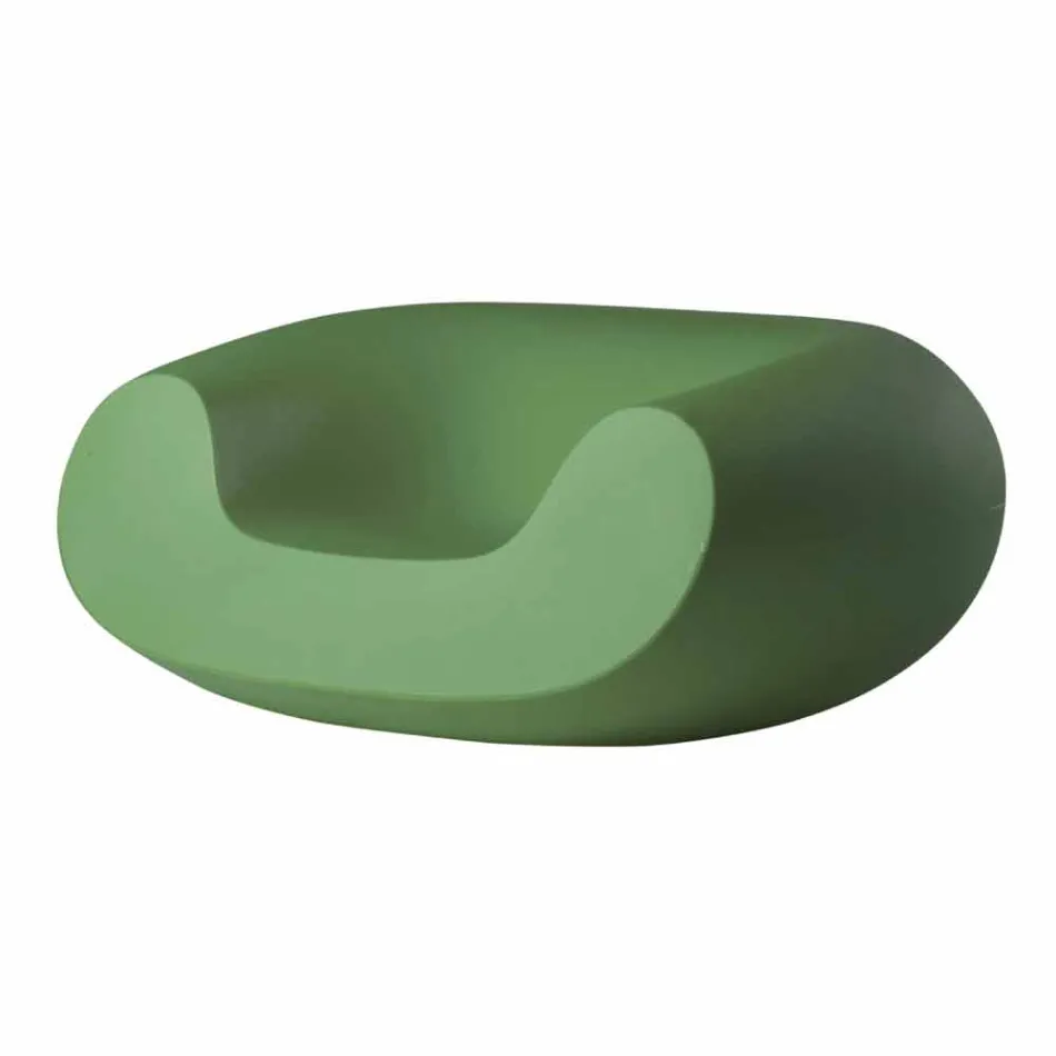 Farbiger runder Sessel Slide Chubby modernes Design aus Italien Viadurini