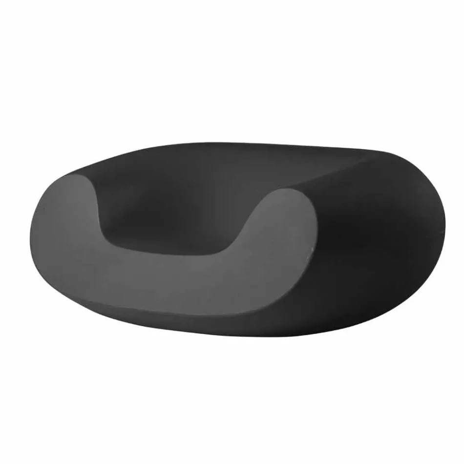 Farbiger runder Sessel Slide Chubby modernes Design aus Italien Viadurini