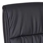 Sled Bürostuhl Stahl und Kunstleder mit Armlehnen 2 Stück - Monaldo Viadurini