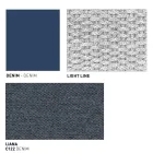 Outdoor-Sessel mit Sitzkissen Made in Italy - Noss by Varaschin Viadurini