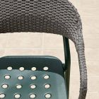 Outdoor-Sessel mit Sitzkissen Made in Italy - Noss by Varaschin Viadurini