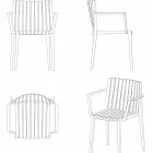 Moderner Gartensessel Spritz von Vondom aus Polypropylen Viadurini