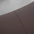 Metallsessel und Sitz aus Kunstleder, hergestellt in Italien – Minze Viadurini