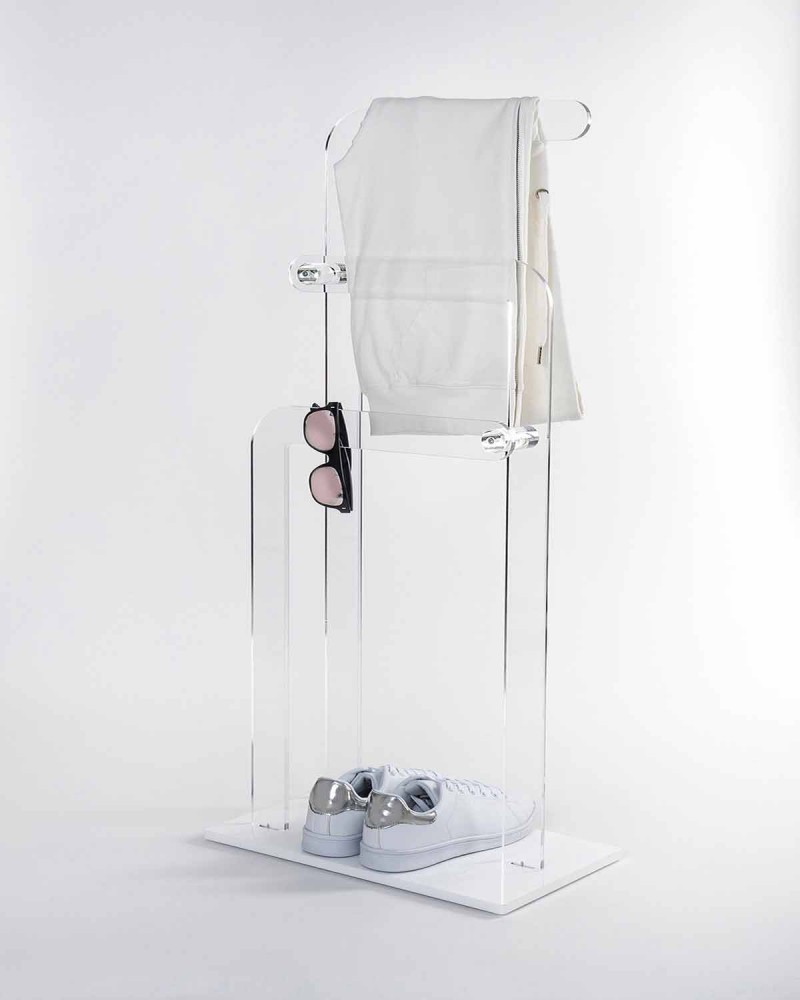 Design-Handtuchhalter aus Plexiglas PMMA: Zanica