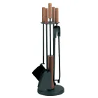 Werkzeughalter mit 4 Zubehörteilen aus Metall oder Stahl, hergestellt in Italien – Papaya Viadurini