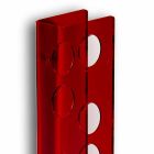 Baby Big Red Wandflaschenhalter L6xH100xP11cm, modernes Design Viadurini