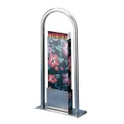 Streichholzhalter aus Metall oder Stahl und farbiger Dekoration, hergestellt in Italien – Henna Viadurini