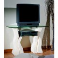 TV-Möbel aus Kristall und Stein in modernem Design Khloe