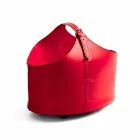 Portalegna von Interieur mit Rad in einem modernen recycelten Leder Fabia Viadurini