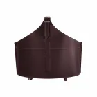 Portalegna von Interieur mit Rad in einem modernen recycelten Leder Fabia Viadurini