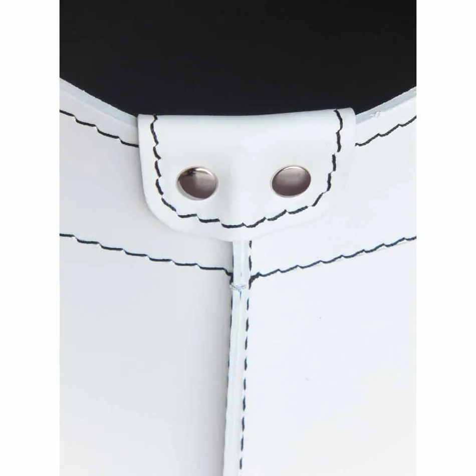 Portalegna von Interieur mit Rad in einem modernen recycelten Leder Fabia Viadurini