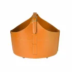 Portalegna von Interieur mit Rad in einem modernen recycelten Leder Fabia Viadurini