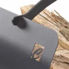 Stahlholzhalter mit hochwertigem Griff Made in Italy - Luna 2020 Viadurini