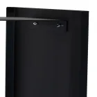 Moderner Holzständer aus lackiertem Stahl Made in Italy - Patrik Viadurini