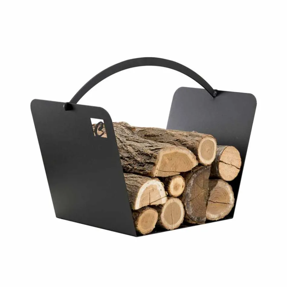 Kaminhalter für Camino Caf Design Made in Italy PLO Viadurini