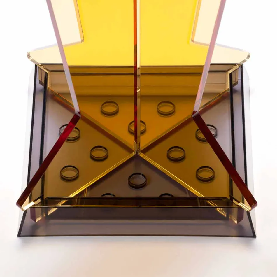 Modernes Design Schirmständer aus Methacrylat Colarato Made in Italy - Daddy Viadurini