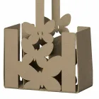 Moderner Tischbesteckhalter in Weiß, Beige oder Elfenbein Made Italy - Laida Viadurini