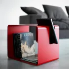 Hochwertiger farbiger Metallboden-Zeitungsständer Hergestellt in Italien - Imane Viadurini