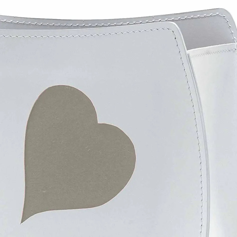 Design-Zeitschriftenständer aus Leder mit modernem Beatrice-Design Viadurini