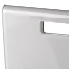 Wohnzimmer Zeitschriftenständer aus farbigem Acrylglas Made in Italy - Osafo Viadurini