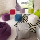Pouf modernes Design Blume Viadurini