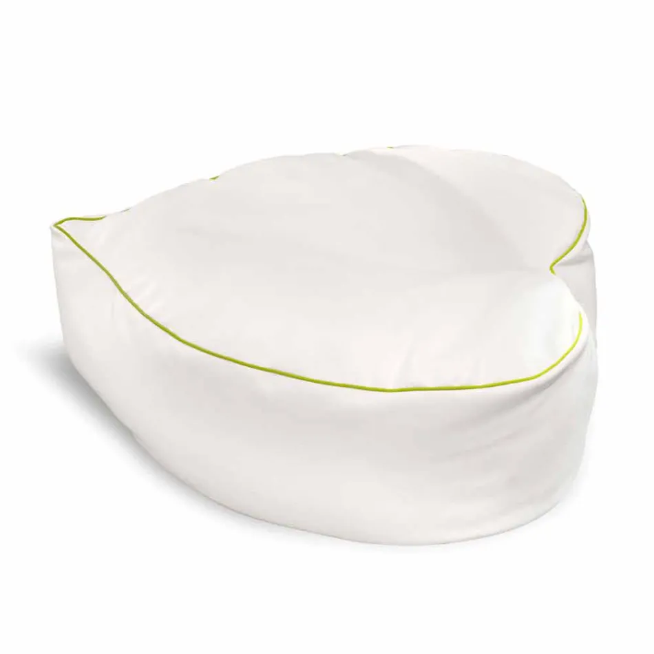 Design Ottomane in Kunstleder nautischen innen und außen Potus Viadurini